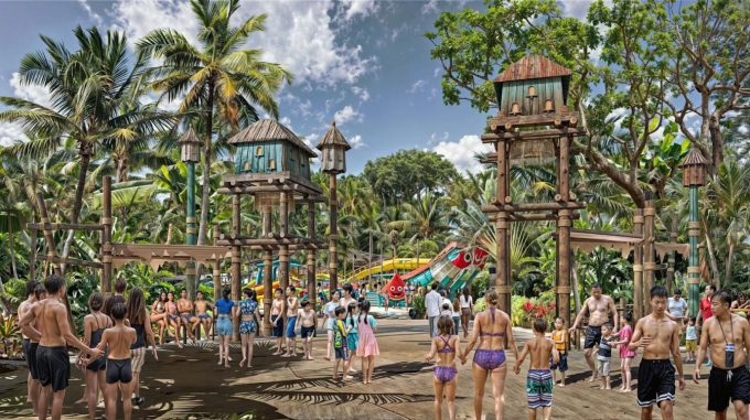 Sun World Vũng Tàu lấy cảm hứng từ văn hóa Nam Bộ, dự kiến vận hành từ năm 2026. Ảnh: Sun Group