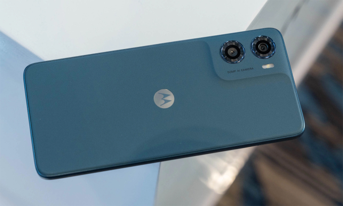 Điện thoại Motorola G06 Power giá 2,9 triệu đồng. Ảnh: Huy Đức