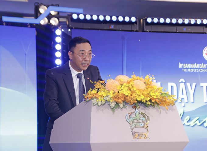 Ông Nguyễn Anh Tuấn, Phó Tổng Giám đốc T&T Group phát biểu tại hội nghị. Ảnh: T&T Group