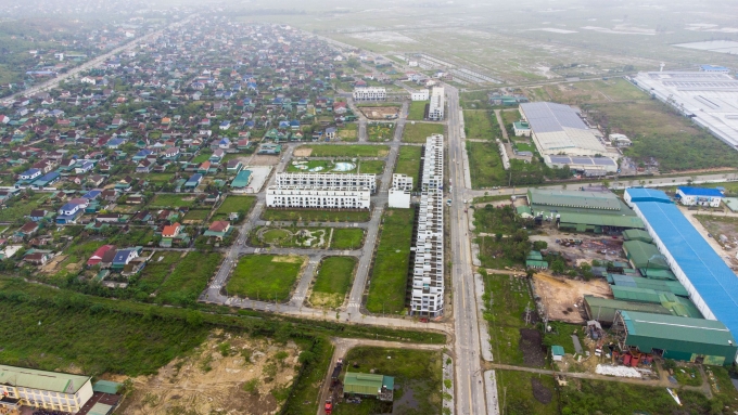 Một khu đô thị tại Hồng Lĩnh. Ảnh: ROX Group