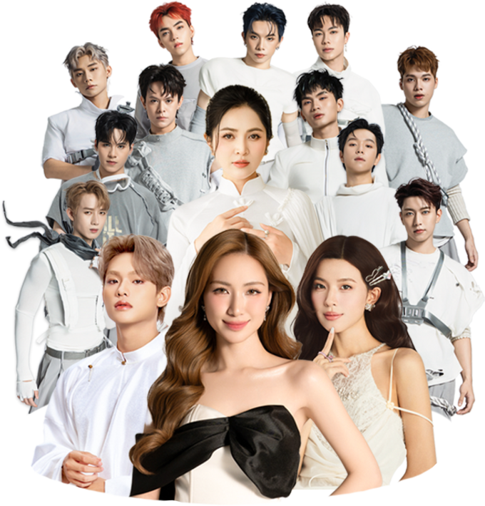 Dàn nghệ sĩ sẽ trình diễn tại gala Vietnam iContent Awards. Ảnh: NVCC