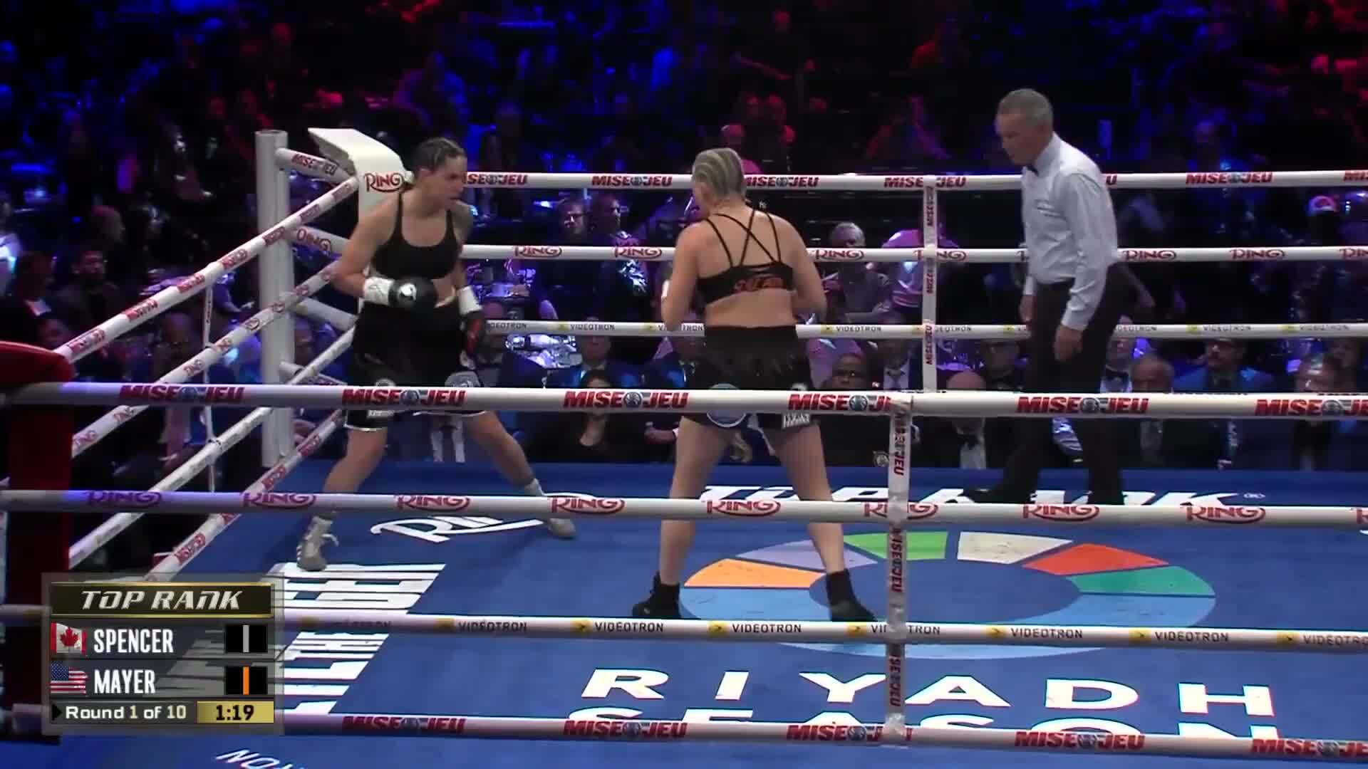 Diễn biến chính trận Mikaela Mayer thắng Mary Spencer