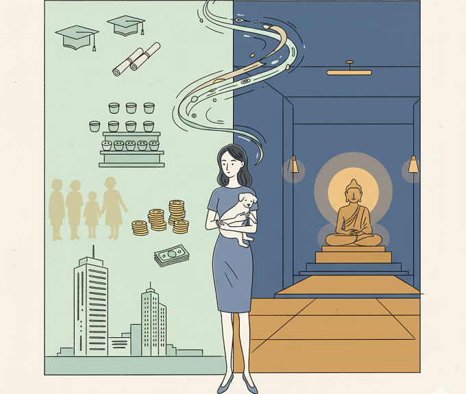 Tôi muốn quyên góp hết tài sản rồi xuất gia