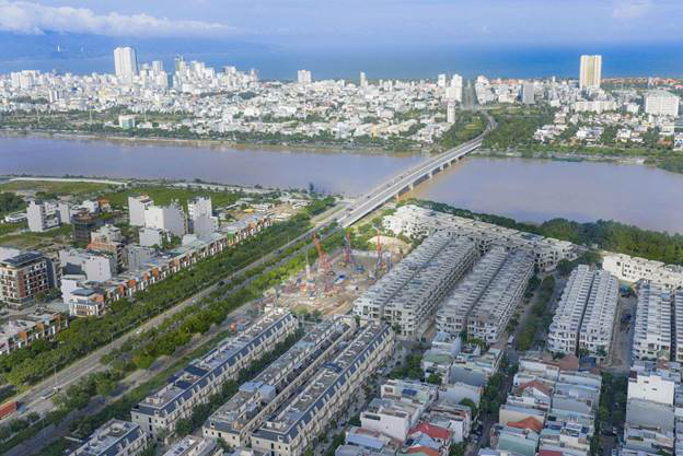 Dự án đang trong quá trình xây dựng. Ảnh: The Meridian