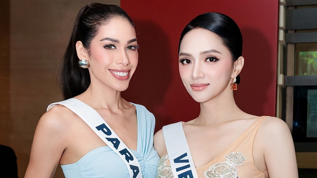 Hương Giang trong ngày thứ 5 tại Miss Universe