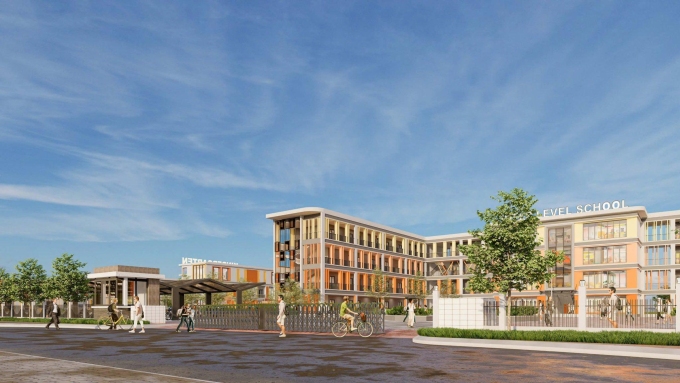 Phối cảnh trường Meyshool Đoàn Thị Điểm, dự kiến đi vào hoạt động từ tháng 4/2026. Ảnh: Meygroup