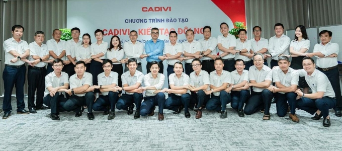 Chương trình đào tạo được thiết kế riêng cho đội ngũ quản lý và lãnh đạo công ty trong hai năm 2025-2026. Ảnh: Cadivi