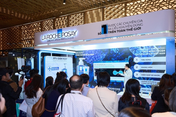 La Roche-Posay tại Hội nghị Da liễu miền Nam 2025. Ảnh: La Roche-Posay