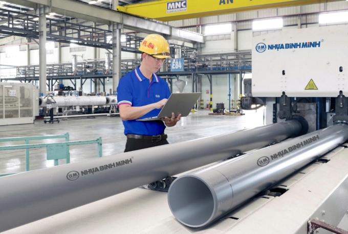 Hệ thống ống bền bỉ, tiết kiệm chi phí dài hạn. Ảnh: Nhựa Bình Minh