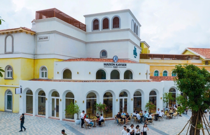 Không gian của hàng mang phong cách châu Âu. Ảnh: Sun Group