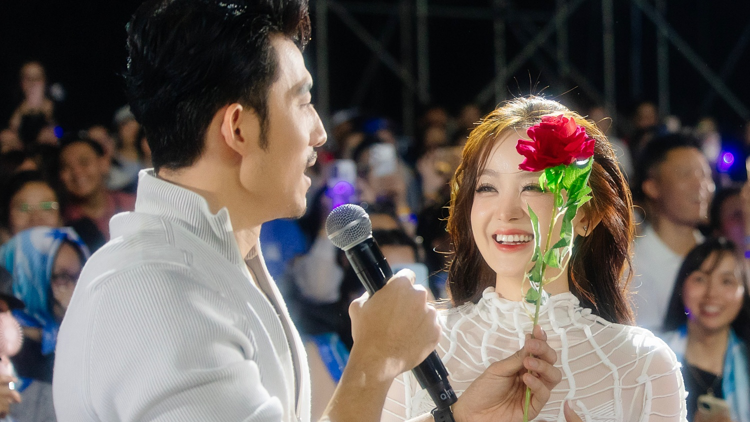 Liên Bỉnh Phát chúc Quốc Thiên sớm có người yêu trong phần giao lưu