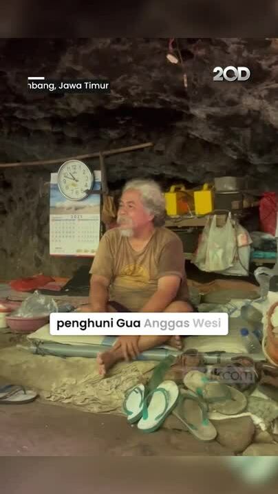 Người đàn ông sống trong hang đá 40 năm