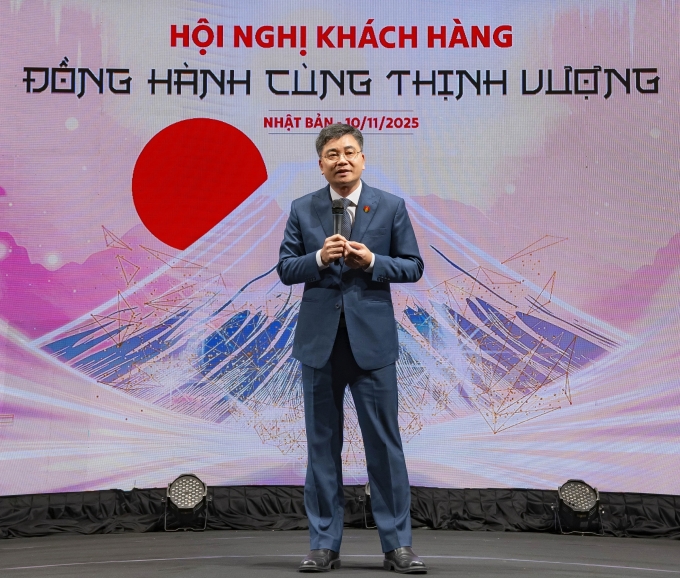 Ông Trần Ngọc Nguyên, Chủ tịch HĐQT PVCFC phát biểu tại hội nghị. Ảnh: PVCFC