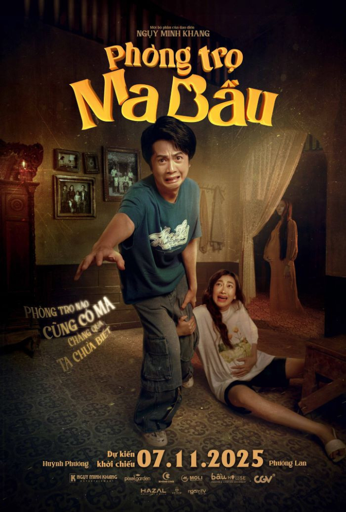 Poster Phòng trọ ma bầu. Ảnh: CGV