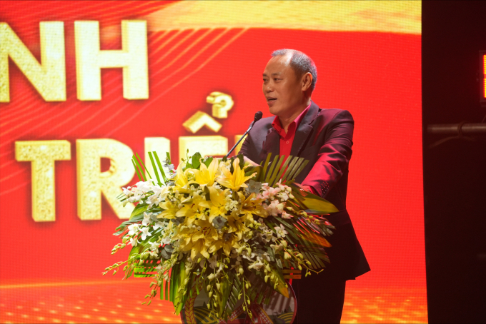 Ông Trần Dũng Chủ tịch Hội đồng quản trị phát biểu tại sự kiện. Ảnh: Phân bón Hà Lan