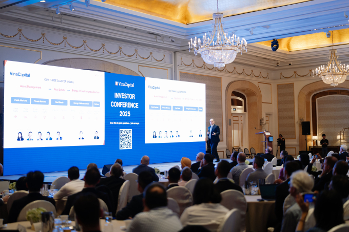 Toàn cảnh Hội nghị Nhà đầu tư VinaCapital 2025. Ảnh: BTC