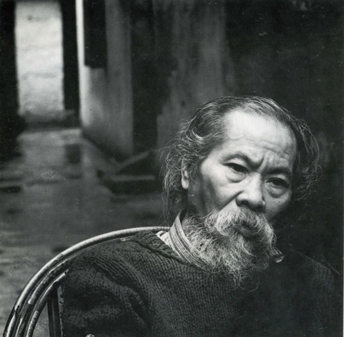 Nhà thơ, nhà văn Trần Dần. Ảnh: Dương Minh Long