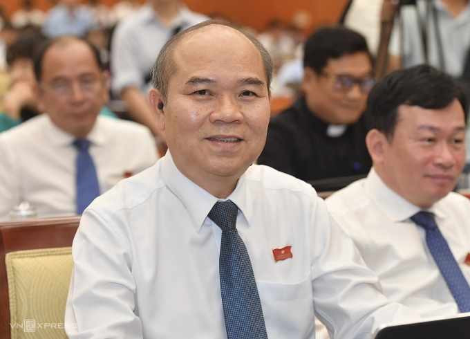 Ông Trần Văn Bảy, tân Phó chủ tịch UBND TP HCM. Ảnh: Thanh Tùng