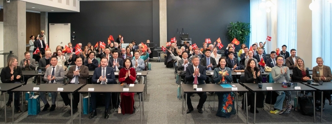 Đại diện hơn 50 doanh nghiệp Việt và Đan Mạch góp mặt tại sự kiện chiều 19/11. Ảnh: Saigontourist Group